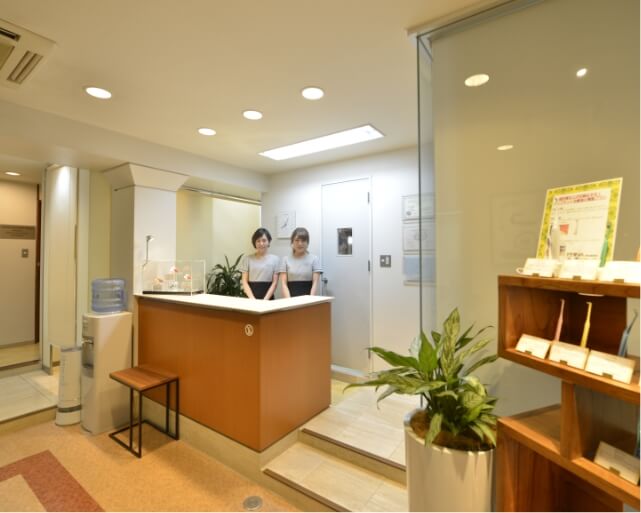 ワンデイスマイルインプラントクリニック－受付