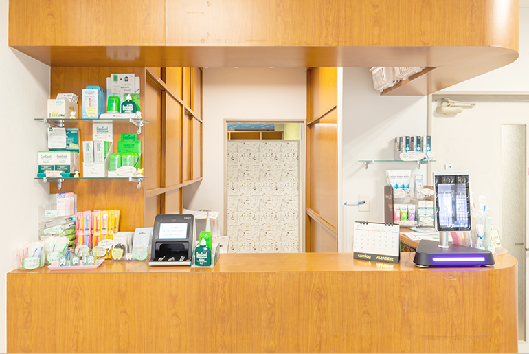 マルヤマ歯科-受付