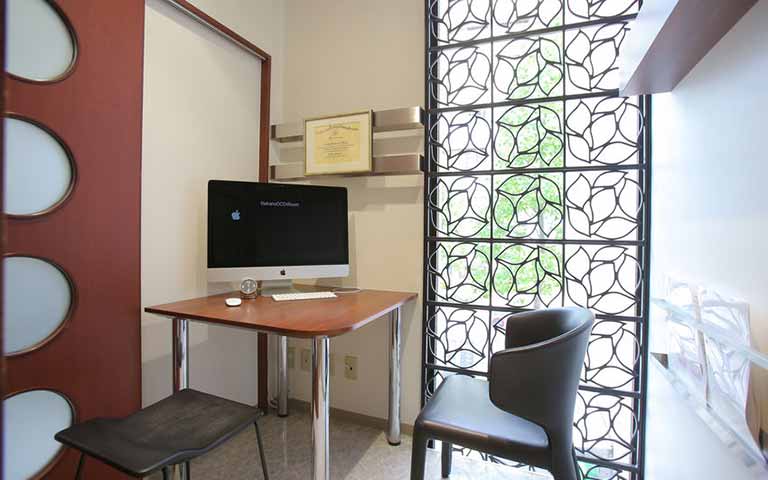 なかの歯科クリニックカウンセリングルーム