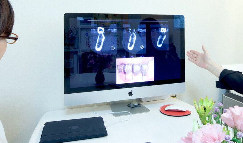 にしなか歯科クリニック-カウンセリング風景