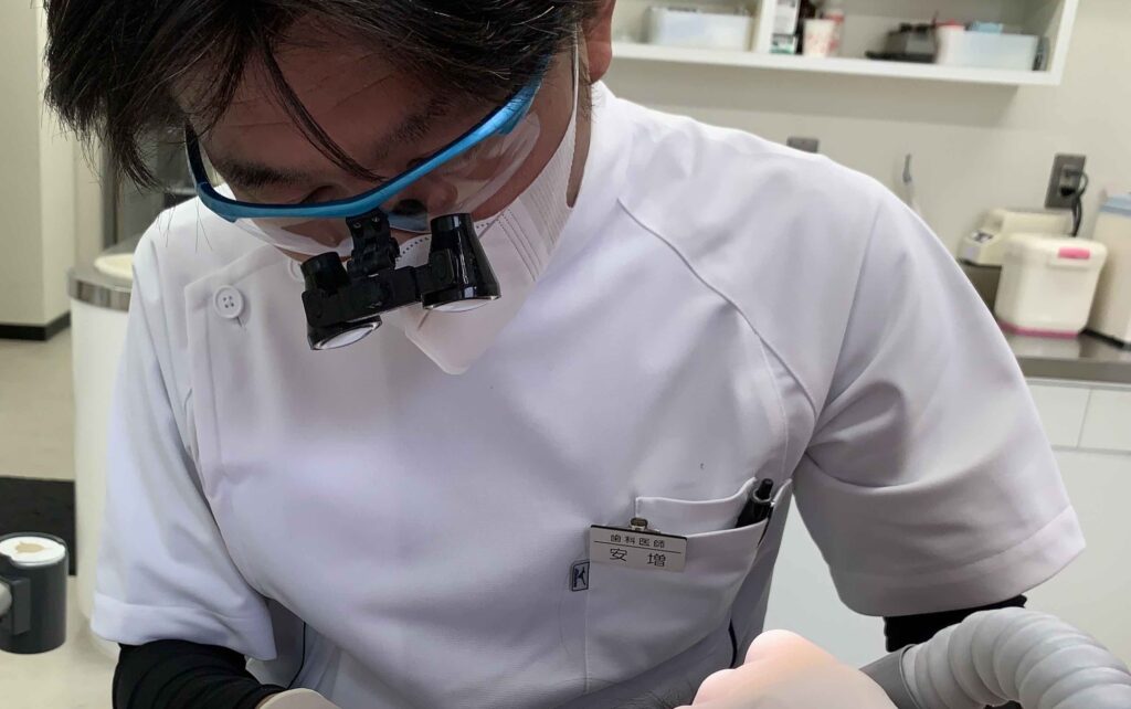 安増歯科医院ー治療の様子