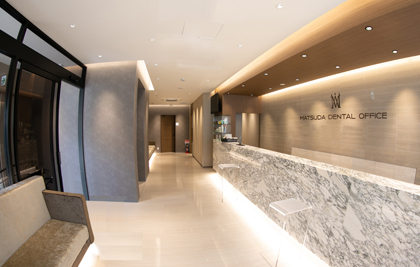 神戸松田歯科医院待合室