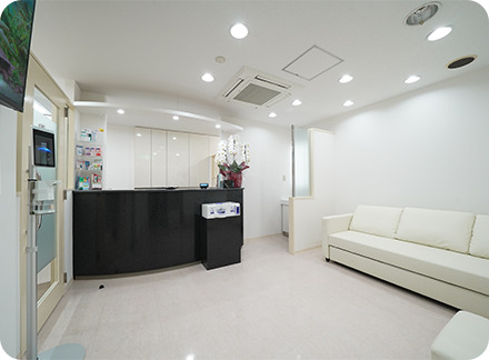 公園前中山歯科-受付