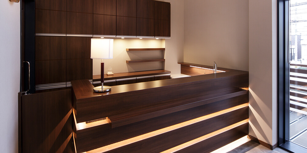 カネコデンタルオフィス-受付